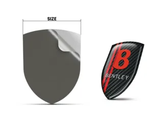 Bentley Adesivi Logo Auto Design Max Chic Pro Durevoli